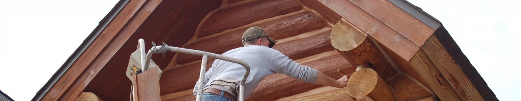 888-LOG-GUYS Log Home Restoration - Our work!
